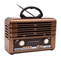 Everton RT-812 5 W Radyolu Kahverengi Bluetooth Hoparlör