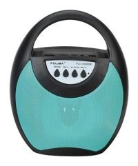 Xinh Mini 8 W Radyolu Işıklı Yeşil Bluetooth Hoparlör