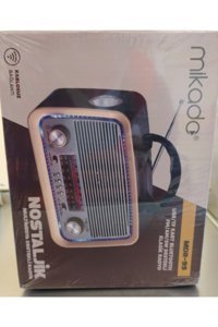 Mikado MDR-99 Radyolu Siyah Bluetooth Hoparlör