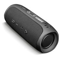 L'eDoren Powerway Boom Işıklı Siyah Bluetooth Hoparlör