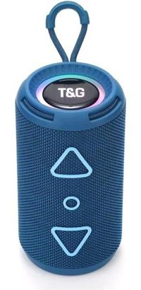 T&G SK006 8 W Işıklı Mavi Bluetooth Hoparlör