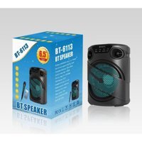 Alili BT-6113 36 W Işıklı Siyah Bluetooth Hoparlör