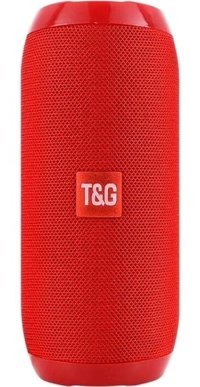 T&G TG642 10 W Radyolu Işıklı Kırmızı Bluetooth Hoparlör