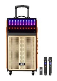 Torima NDR-112R 80 W Işıklı Krem Bluetooth Hoparlör