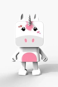 Mobility On Board Dans Eden Hayvanlar Unicorn 3 W Beyaz Bluetooth Hoparlör