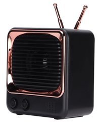 Yunseity Retro 3 W Siyah Bluetooth Hoparlör