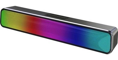 Gorgeous Çerçeve 5 W Işıklı Siyah Bluetooth Hoparlör
