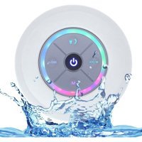 Yuekeda BTS-09 5 W Işıklı Beyaz Bluetooth Hoparlör