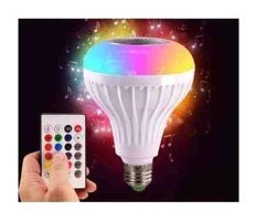 Kensa Işıklı Beyaz Bluetooth Hoparlör