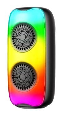 Newface KTX-1475 Radyolu Işıklı Siyah Bluetooth Hoparlör