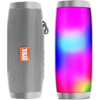 T&G TG106 10 W Radyolu Işıklı Gri Bluetooth Hoparlör