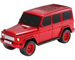 Wester WS-591 Jeep Oto G63 10 W Radyolu Işıklı Kırmızı Bluetooth Hoparlör
