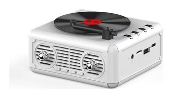 Boutiques Mini Beyaz Bluetooth Hoparlör