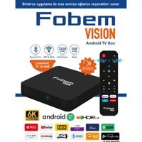 Fobem Vision 32 GB Kapasiteli 2 GB Ram Wifi 6K Android TV Box