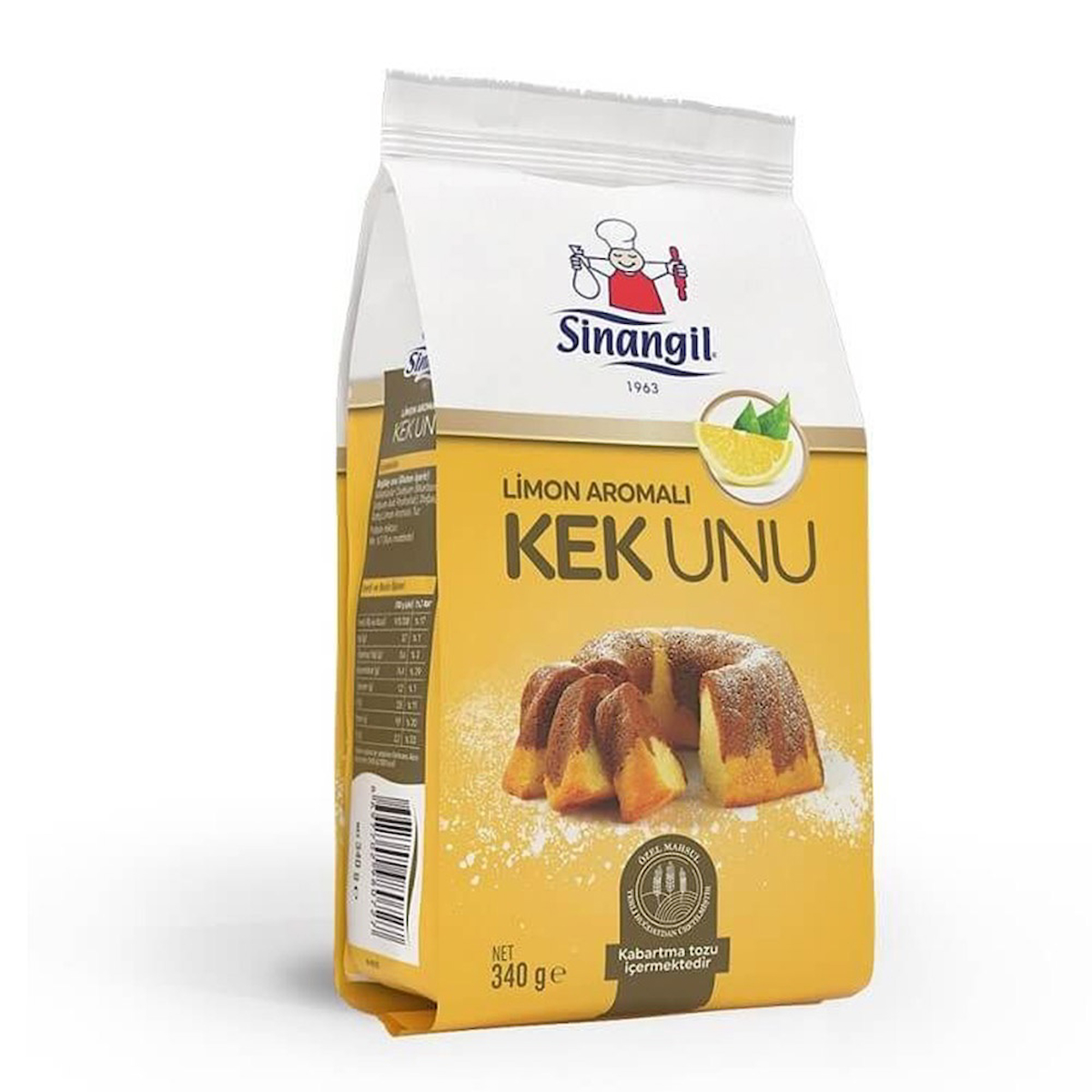 Si̇nangi̇l Limon Aromalı Kek Unu 3x340 gr