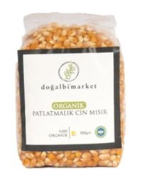 Doğal Bi Market Organik Patlatmalık Cin Mısır 2x500 gr