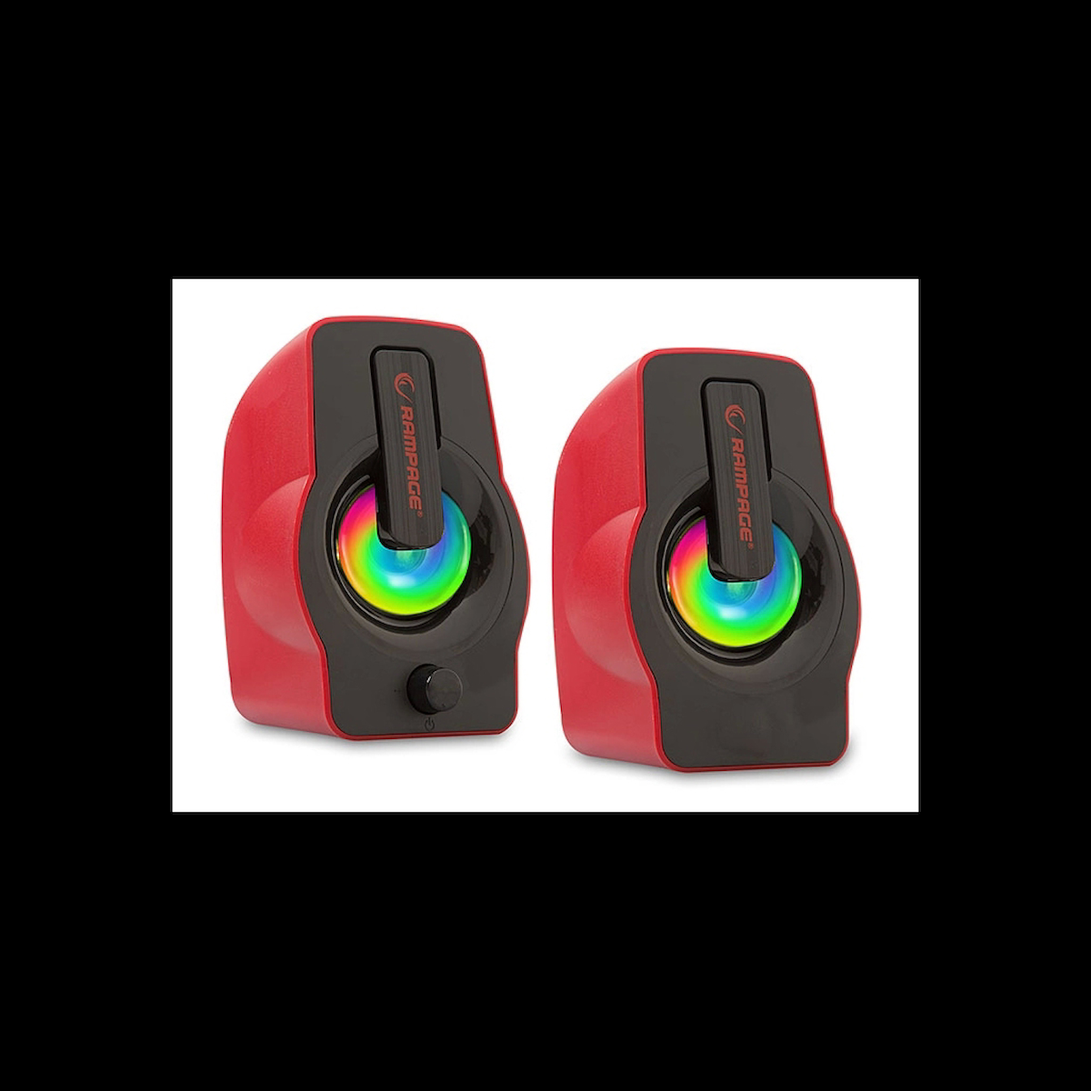 Rampage Rms-g7 RGB USB Kablolu Mini 1+1 Bilgisayar Hoparlörü