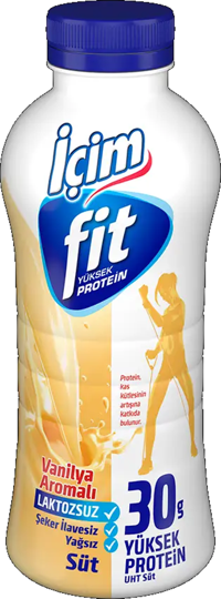 İçim Fit Laktozsuz Vanilyalı Süt 400 ml