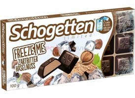 Schogetten Freeze Me Fındıklı Bitter Çikolata 100 gr