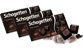 Schogetten Dark Bitter Çikolata 100 gr 3'lü