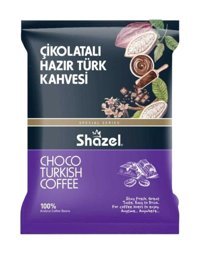 Shazel Çikolatalı Orta Kavrulmuş Türk Kahvesi 16x100 gr