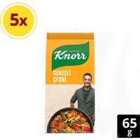 Knorr Organik Glutensiz Vegan Sarımsaklı Sebzeli Çeşni 5x65 gr