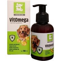 Nanbell Vitomega C Vitamini B Vitamini Köpekler İçin Tüy Sağlığı İçin 100 ml Sıvı Köpek Vitamini