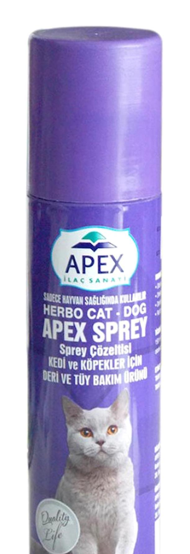 Apex Herbo Cat - Dog Köpekler İçin Tüy Sağlığı İçin 150 ml Sprey Köpek Vitamini