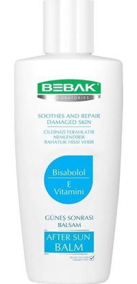 Bebak E Vitamini Nemlendirici Güneş Sonrası Krem ve Losyon 200 ml