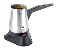 Cvs DN-1918 800 W 4 Fincan 300 ml Kapasiteli Çelik Elektrikli Cezve Siyah