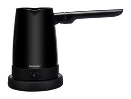 Goldmaster GM-7360S 1000 W 5 Fincan 350 ml Kapasiteli Çelik Elektrikli Cezve Siyah