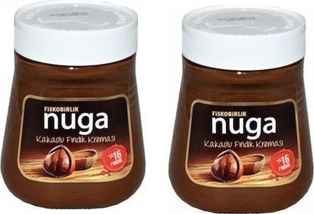 Fiskobirlik Nuga Kakaolu Fındık Kreması 2x350 gr
