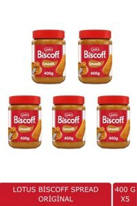 Lotus Biscoff Smooth Karamelize Bisküvi Kreması 5x400 gr