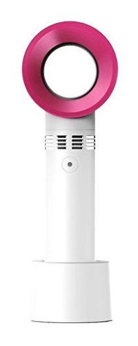 Winex Mini Sessiz Masaüstü Vantilatör Beyaz-Pembe