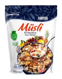 Harras Meyveli-Yemişli Müsli 200 gr