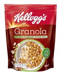 Kellogg's Beyaz Çikolatalı-Antep Fıstıklı Granola 200 gr