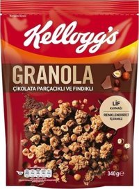 Kellogg's Çikolatalı-Fındıklı Granola 24x340 gr