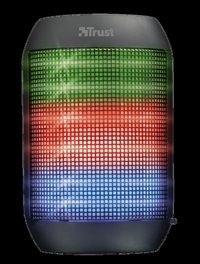 Trust Urban 21967 Işıklı Taşınabilir Siyah Bluetooth Hoparlör
