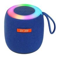 Concord SH-309 3 W Işıklı Taşınabilir Lacivert Bluetooth Hoparlör