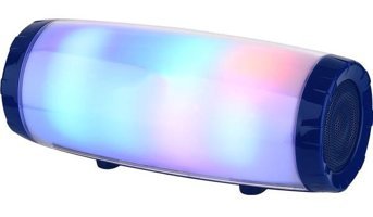 Newface TG165C Işıklı Taşınabilir Mavi Bluetooth Hoparlör