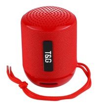 T&G TG129 Taşınabilir Kırmızı Bluetooth Hoparlör