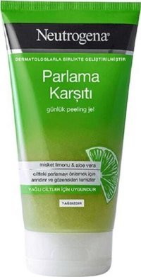 Neutrogena Parlama Karşıtı Misket Limonu&Aloe Vera Siyah Nokta Karşıtı Jel Tüp Yüz Peelingi 6x150 ml