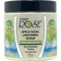 Winter Rose Apple Facial Lightening Leke Giderici Sıkılaştırıcı Partiküllü Kavanoz Vücut Peelingi 500 ml