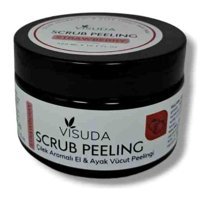 Visuda Strawberry Partiküllü Kavanoz Vücut Peelingi 300 ml