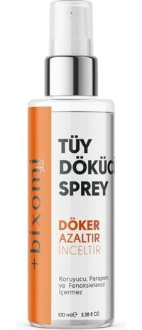 Bixomi Plus Tüm Ciltler İçin Tüm Vücut Unisex Tüy Dökücü Sprey 100 ml