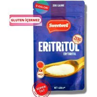 Sweetwell Sıfır Kalori Eritritol Glutensiz Tatlandırıcı Toz Şeker 400 gr