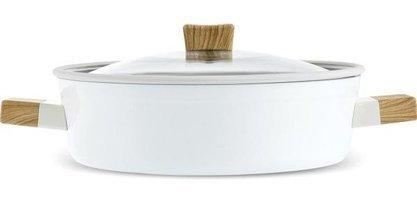 Karaca Swiss Crystal Creamy Wood Karnıyarık Tencere 26 Cm