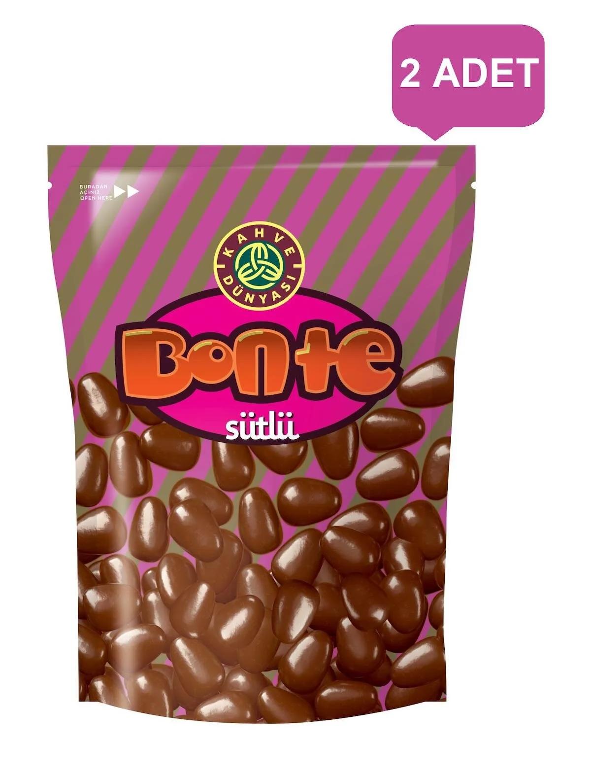 Kahve Dünyası Bonte Draje Sütlü Çikolata 100 gr 2'li