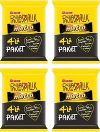 Ülker Metro 4 lü x 4 Adet Karamelli Çikolata 36 gr 16'lı