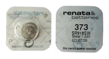 Renata SR916SW 373 1.55 V 29 mAh Silver Düğme Pil